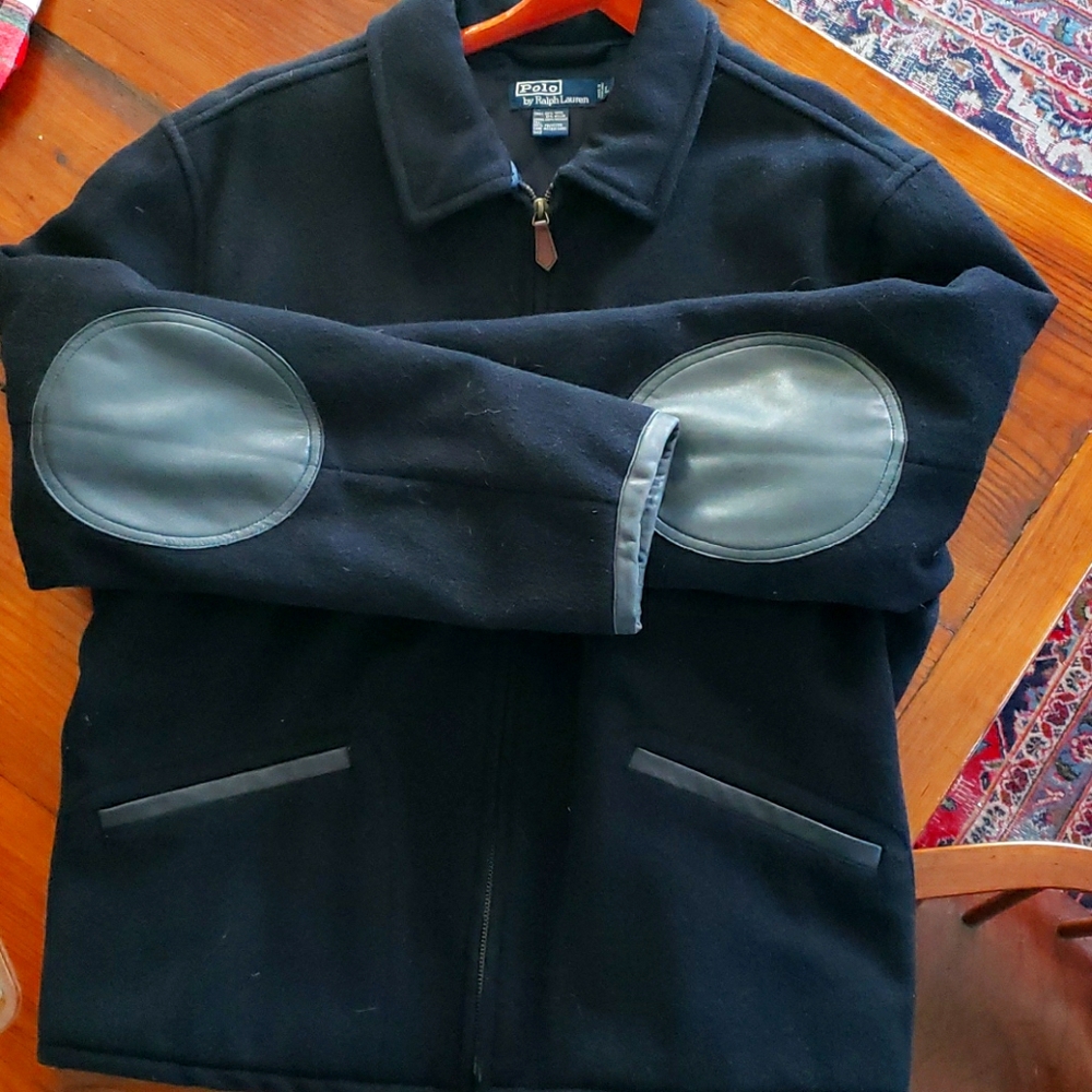 Men's Polo Wool Jacket